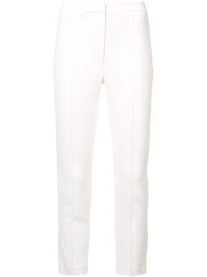 Adam Lippes pantalon skinny crop - Blanc