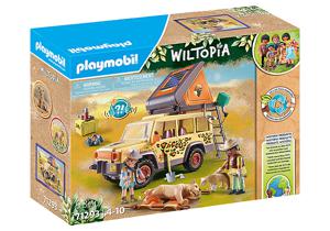 Playmobil Wiltopia 71293 Met de terreinwagen bij de leeuwen