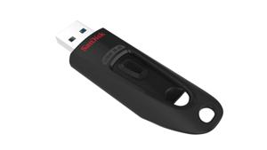 SanDisk Ultra® USB 3.0 USB-stick 256 GB Zwart SDCZ48-256G-U46 USB 3.2 Gen 1 (USB 3.0)