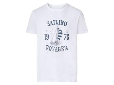 esmara Men Heren T-shirt (Wit, XXL)