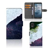 Nokia C2 2nd Edition | Book Case | Sea in Space