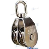 GS71085 - DUBBELE DRAAIBARE POELIE 0,6 MM