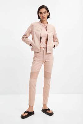 Slim fit biker jeans - RED - 44