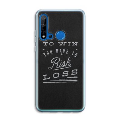 Risk loss: Huawei P20 Lite (2019) Transparant Hoesje