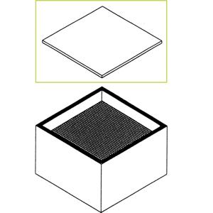 Weller T0058735837 Fijnstoffilter (l x b) 365 mm x 365 mm 10 stuk(s)