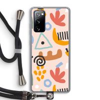 Abstract: Samsung Galaxy S20 FE / S20 FE 5G Transparant Hoesje met koord