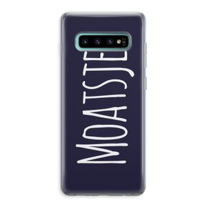 Moatsje!: Samsung Galaxy S10 Plus Transparant Hoesje