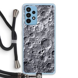 Maanlandschap: Samsung Galaxy A52 Transparant Hoesje met koord
