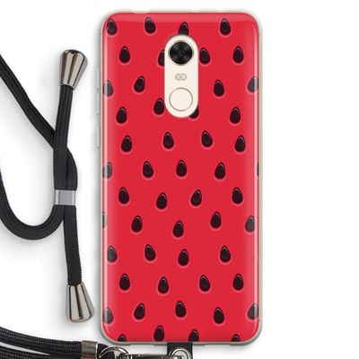Watermelon: Xiaomi Redmi 5 Transparant Hoesje met koord