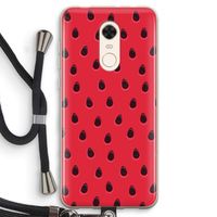 Watermelon: Xiaomi Redmi 5 Transparant Hoesje met koord