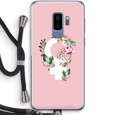 Venus: Samsung Galaxy S9 Plus Transparant Hoesje met koord