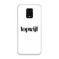 Topwijf Wit: Xiaomi Redmi Note 10 Lite Transparant Hoesje Topwijf Wit: Xiaomi Redmi Note 10 Lite Transparant Hoesje