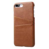 Casecentive Leren Wallet back case iPhone 7 / 8 plus bruin - 8720153790369