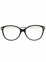 Gucci Eyewear lunettes de vue à monture ronde - Noir