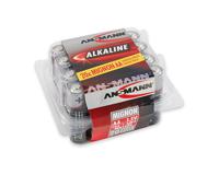 Ansmann 20x Alkaline-penlitebatterij | AA | 1,5 V | LR6 AM3 MN1500 - 5015548 - 5015548 - thumbnail