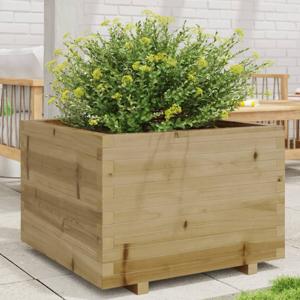 VidaXL Plantenbak 70x70x49,5 cm geïmpregneerd grenenhout
