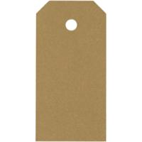 Creativ Company Manilla-labels, afm 4x8 cm, 250 gr, goud, 20 stuk/ 1 doos