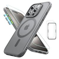 iPhone 15 Pro Classic Pro Case (HaloLock) Set - Frosted Grey iPhone 15 Pro Classic Pro Case (HaloLock) Set - Frosted Grey