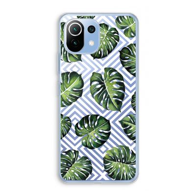 Geometrische jungle: Xiaomi Mi 11 Lite Transparant Hoesje