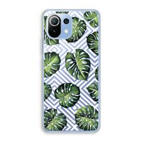 Geometrische jungle: Xiaomi Mi 11 Lite Transparant Hoesje
