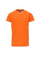 Kindershirt Runner fluor oranje