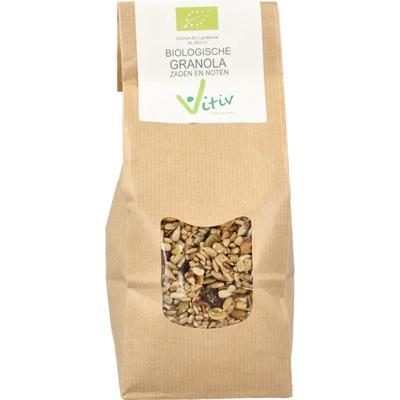 Vitiv Granola zaden en noten bio Vitiv Granola zaden en noten bio