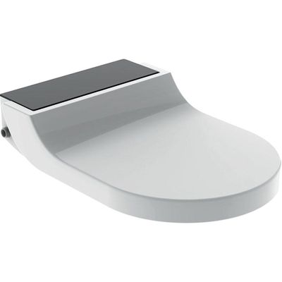 Geberit Aquaclean tuma Zitting - onderdouche - zwart glas decor - wit 146.270.sj.1