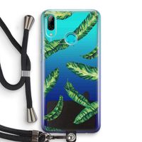 Lange bladeren: Huawei P Smart (2019) Transparant Hoesje met koord