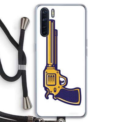 Pew Pew Pew: Oppo A91 Transparant Hoesje met koord