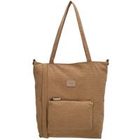 Charm London Corduroy Shopper/Schoudertas Valley Taupe