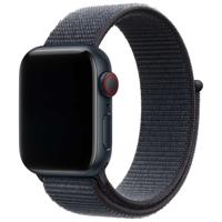 Apple Watch Nylon Geweven Sport Band - Inkt - 38, 40, 41 & 42mm