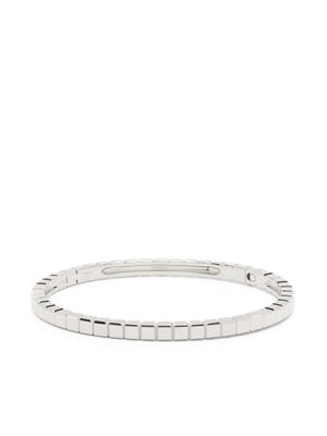 Chopard grand bracelet jonc Ice Cube en or blanc 18ct - Argent
