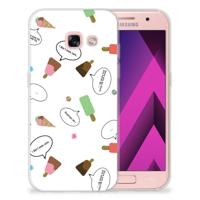 Samsung Galaxy A3 2017 | Siliconen Case | IJsjes