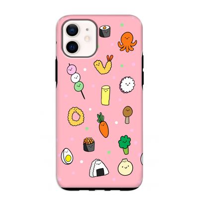 Happy bento friends: iPhone 12 mini Tough Case