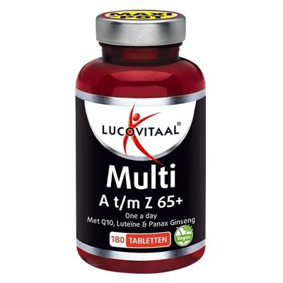 Lucovitaal Multi A t/m Z 65+ 180Tabletten
