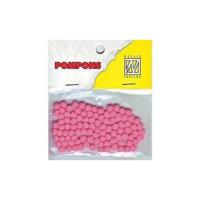 Nellie's Choice • pompoms mini 3mm 100stuks/pkg col. 25 blossom pink