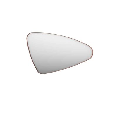 INK SP22 Spiegel - 120x4x70cm - organisch - in stalen kader - rechts aluminium koper geborsteld 8409224