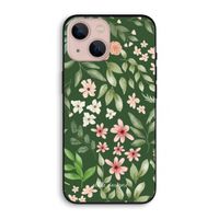 Botanical green sweet flower heaven: iPhone 13 Biologisch afbreekbaar hoesje
