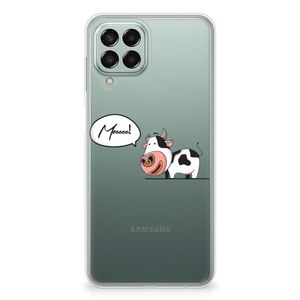 Samsung Galaxy M33 Telefoonhoesje met Naam Cow