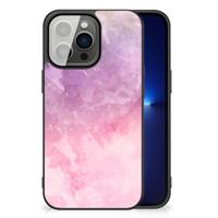 Kleurrijke Telefoonhoesje iPhone 13 Pro Pink Purple Paint