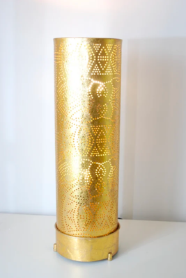 Vloerlamp Ameera vintage goud in 3 maten