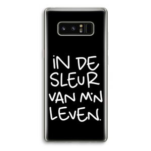 De Sleur: Samsung Galaxy Note 8 Transparant Hoesje