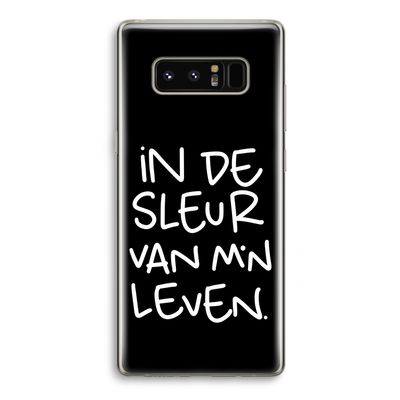 De Sleur: Samsung Galaxy Note 8 Transparant Hoesje