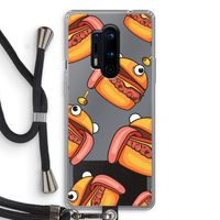 Hamburger: OnePlus 8 Pro Transparant Hoesje met koord