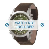 Diesel horlogeband DZ4151 Leder Bruin 24mm