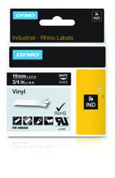 DYMO 1805436 labelprinter-tape Wit op zwart - thumbnail