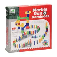 Knikkerbaan met Domino, 66dlg. Knikkerbaan met Domino, 66dlg.