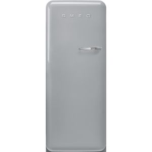 Smeg FAB28LSV5 combi-koelkast Vrijstaand 270 l A+++ Zilver