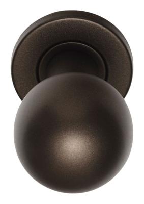 Formani Basics LB501D voordeurknop draaibaar op rozet - brons