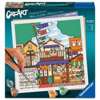 Ravensburger - CreArt - Volwassenen - Schilderen op nummer - Kawaii Street / Niniwanted - Illustrator - Creatieve hobby - 12023273